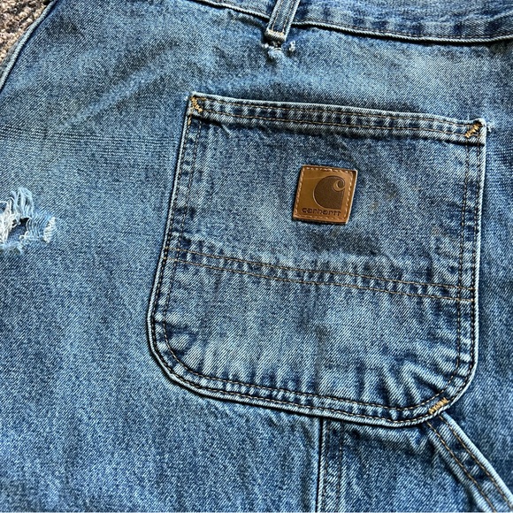 Carhartt distressed dad jeans 44 x 32 - Picture 2 of 5